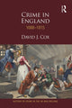 Book cover of: Crime in England 1688-1815. By: David J. Cox