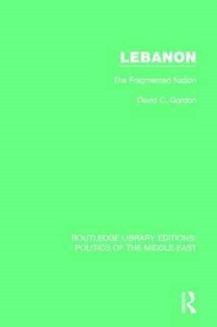 Book cover of: Lebanon. By: Gordon, David C.