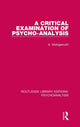 Book cover of: Critical Examination of Psycho-Analysis. By: A. Wohlgemuth
