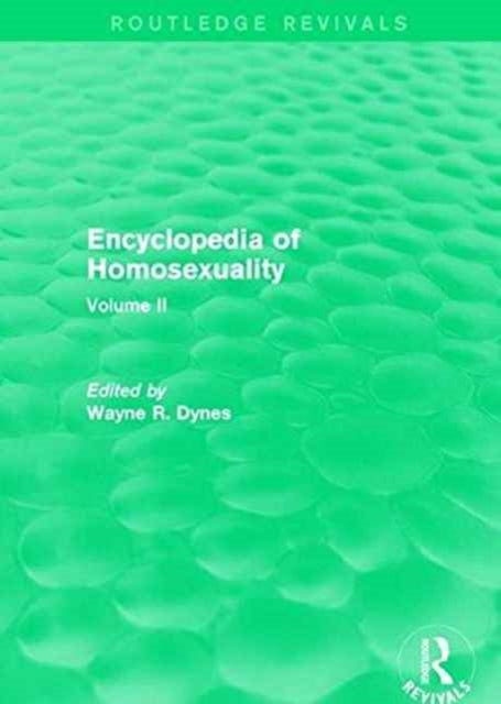 Encyclopedia of Homosexuality
