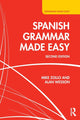 Book cover of: Spanish Grammar Made Easy. By: Mike Zollo