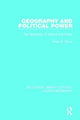 Book cover of: Geography and Political Power. By: Peter M. Slowe