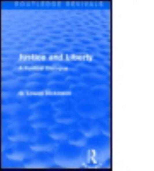 Book cover of: Justice and Liberty. By: G. Lowes Dickinson