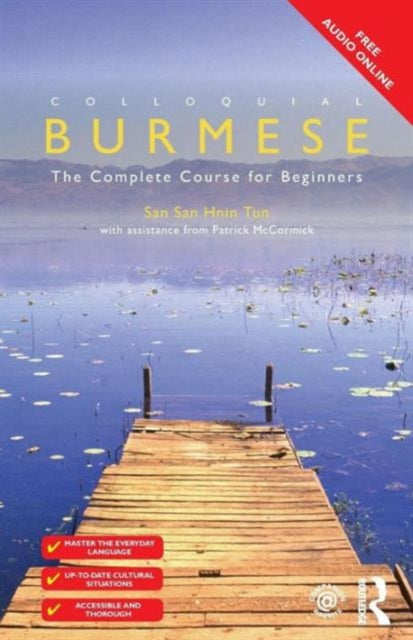 Book cover of: Colloquial Burmese. By: San San Hnin Tun