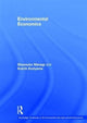 Book cover of: Environmental Economics. By: Shunsuke Managi