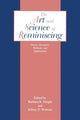 Book cover of: Art and Science of Reminiscing. By: Jeffrey D. Webster