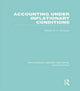 Book cover of: Accounting Under Inflationary Conditions (RLE Accounting). By: Patrick R.A. Kirkman