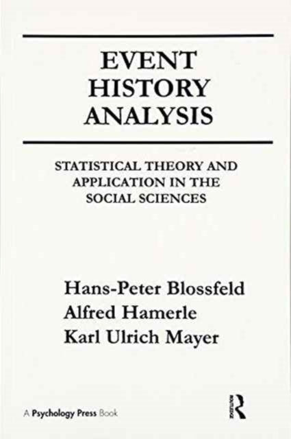 Event History Analysis