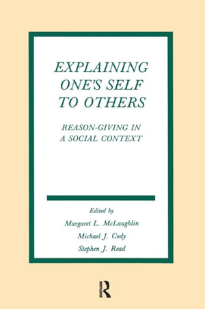 Explaining One's Self To Others