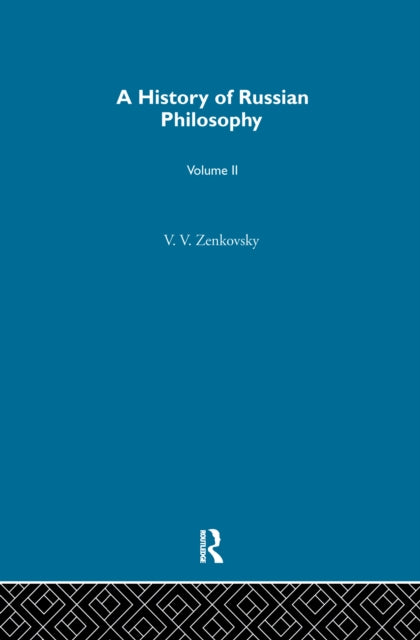 Book cover of: History Russian Philosophy V2. By: V. V. Zenʹkovskiĭ