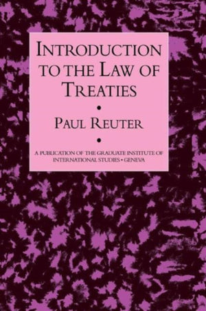 Introduction To The Law Of Treaties