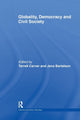 Book cover of: Globality, Democracy and Civil Society. By: Terrell Carver