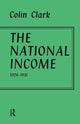 Book cover of: National Income 1924-1931. By: Colin Clark
