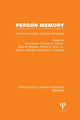 Book cover of: Person Memory (PLE: Memory). By: Reid Hastie