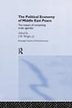 Book cover of: Political Economy of Middle East Peace. By: J. W. Wright Jr.