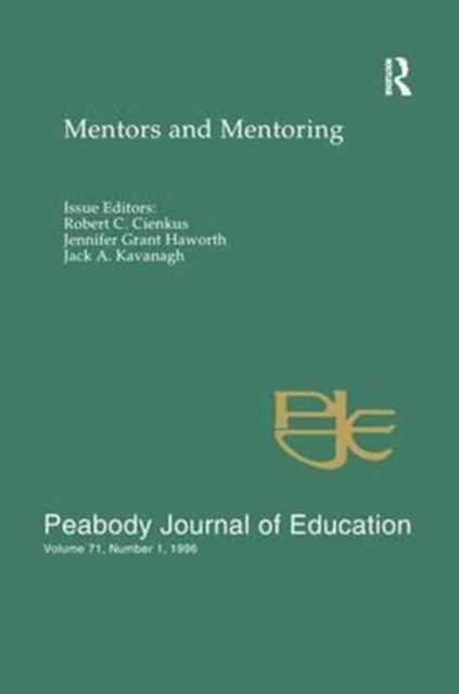 Book cover of: Mentors and Mentoring. By: Robert C. Cienkus