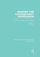 Book cover of: Shaping the Accountancy Profession (RLE Accounting). By: Thomas A. Lee