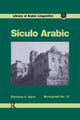 Book cover of: Siculo Arabic. By: Dionisius A. Agius