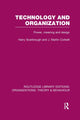 Book cover of: Technology and Organization (RLE: Organizations). By: Harry Scarbrough