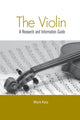 Book cover of: Violin. By: Mark Katz