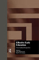 Book cover of: Effective Early Childhood Education. By: Lotty Eldering