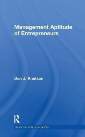 Management Aptitude of Entrepreneurs