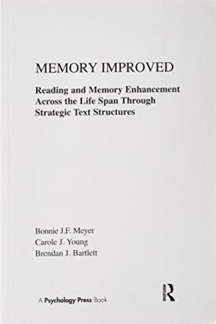 Book cover of: Memory Improved. By: Bonnie J. F. Meyer