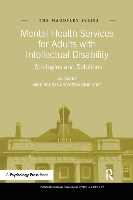 Book cover of: Mental Health Services for Adults with Intellectual Disability. By: Nick Bouras