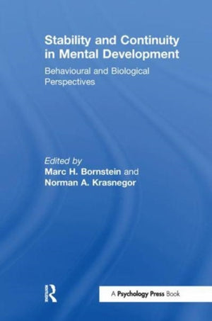 Stability and Continuity in Mental Development