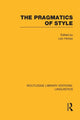 Book cover of: Pragmatics of Style (RLE Linguistics B: Grammar). By: Leo Hickey