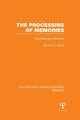 Book cover of: Processing of Memories (PLE: Memory). By: Norman E. Spear