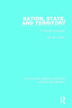 Book cover of: Nation, State and Territory. By: Roy E. H. Mellor