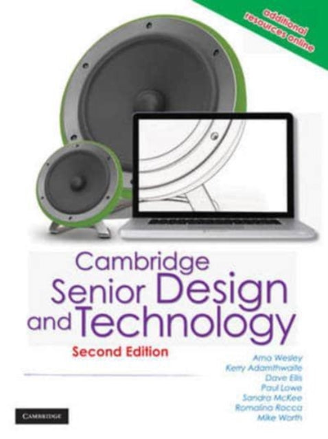 Book cover of: Cambridge Senior Design and Technology 2nd Edition PDF textbook. By: Arna Christine Wesley