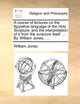 Book cover of: course of lectures on the figurative language of the Holy Scripture, and the interpretation of it from the scripture itself. ... By William Jones, ...