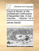 Book cover of: Count di Novini; or the confederate Carthusians. A Neapolitan tale. In two volumes. ... Volume 1 of 2