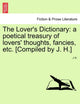 Book cover of: Lover's Dictionary