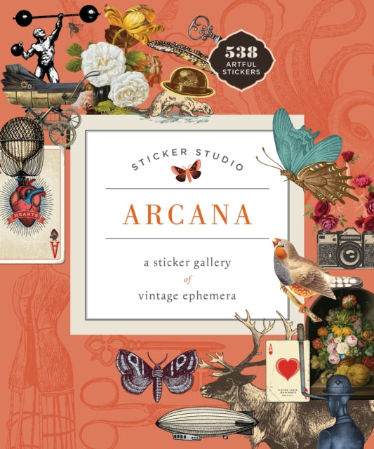 Book cover of: Sticker Studio: Arcana. By: Chloe Standish