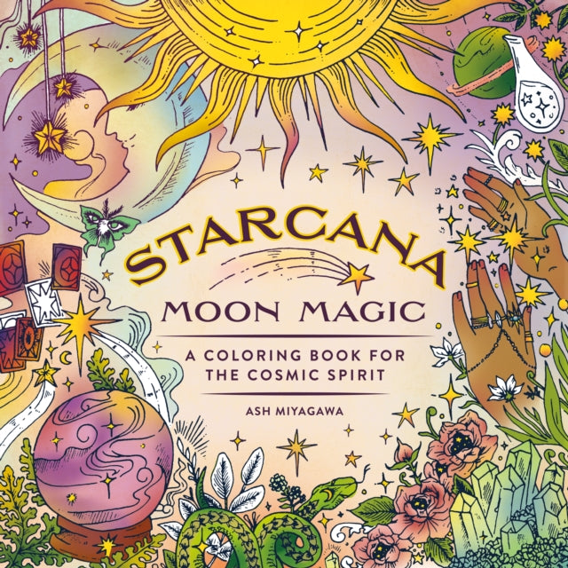 Book cover of: Starcana: Moon Magic. By: Ash Miyagawa