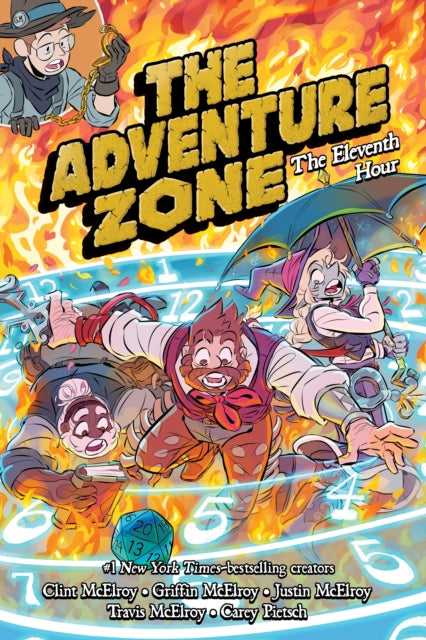 Book cover of: Adventure Zone: The Eleventh Hour. By: Clint McElroy