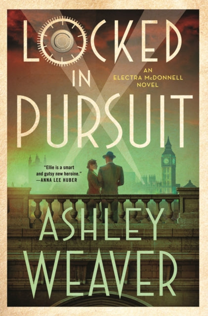 Book cover of: Locked in Pursuit. By: Ashley Weaver