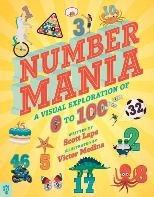 Book cover of: Numbermania. By: Scott Lape