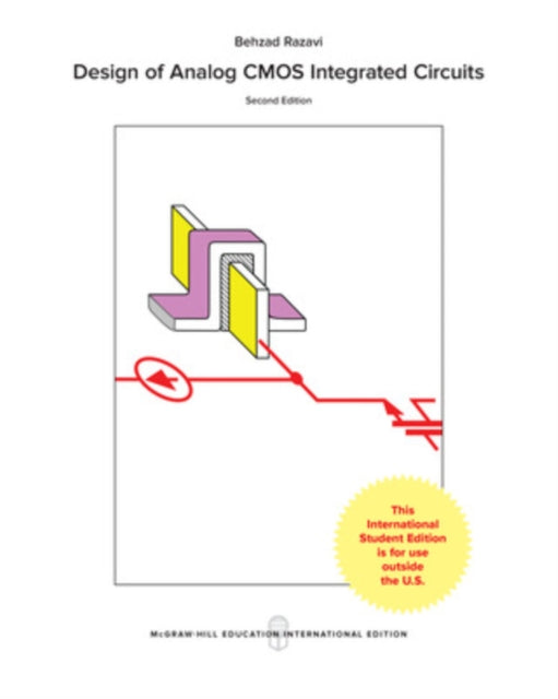 Book cover of: Design of Analog CMOS Integrated Circuits. By: Razavi