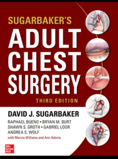 Book cover of: Sugarbaker's Adult Chest Surgery. By: David Sugarbaker