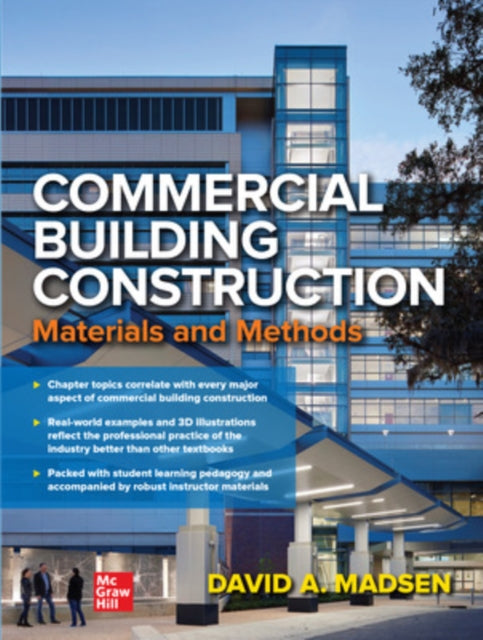Book cover of: Commercial Building Construction: Materials and Methods. By: David Madsen