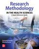 Book cover of: Research Methodology in the Health Sciences: A Quick Reference Guide. By: Prasanta Kumar Bhattacharya