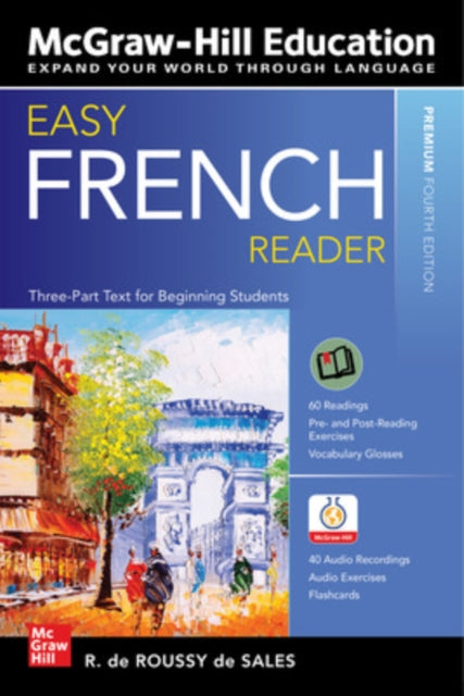 Book cover of: Easy French Reader, Premium Fourth Edition. By: R. de Roussy de Sales