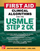 Book cover of: First Aid Clinical Algorithms for the USMLE Step 2 CK. By: Jonathan Kramer-Feldman
