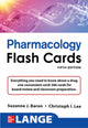 Book cover of: LANGE Pharmacology Flash Cards, Fifth Edition. By: Suzanne Baron