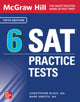 Book cover of: McGraw Hill 6 SAT Practice Tests, Fifth Edition. By: Christopher Black