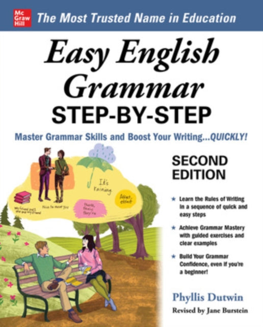 Book cover of: Easy English Grammar Step-by-Step, Second Edition. By: Phyllis Dutwin